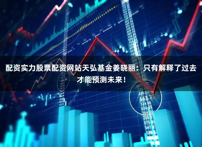 配资实力股票配资网站天弘基金姜晓丽：只有解释了过去才能预测未来！